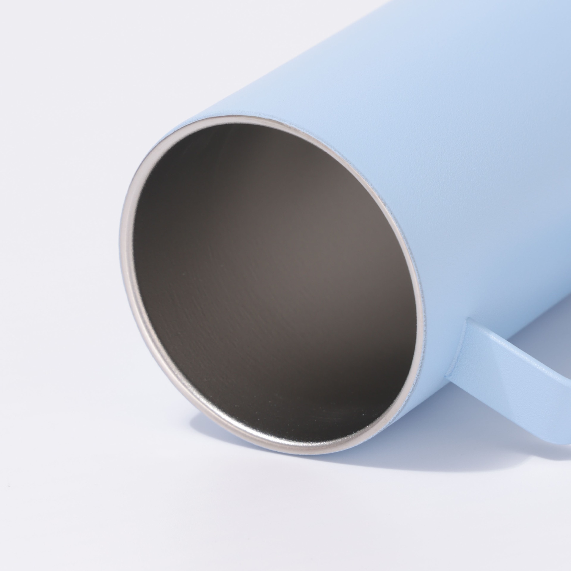 304不锈钢保温杯5oz纯色小水杯便携迷你冰霸杯纯色吸管手柄汽车杯详情14