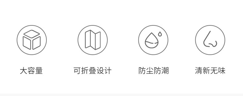 Uncovered grid sock storage box 3-piece set, underwear and underpants classified and organized storage box, bottom plate zipper storage box pic 2