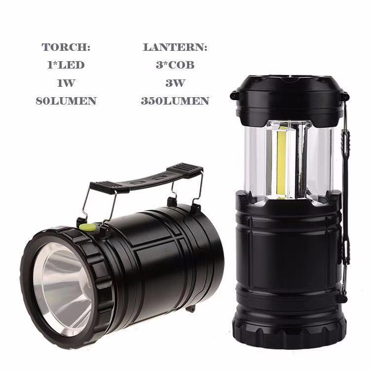 COB3+1 Stretch Camping Lamp, Outdoor super bright campsite tent lamp, automatic Pull small horse lamp, outdoor camping lamp pic 4