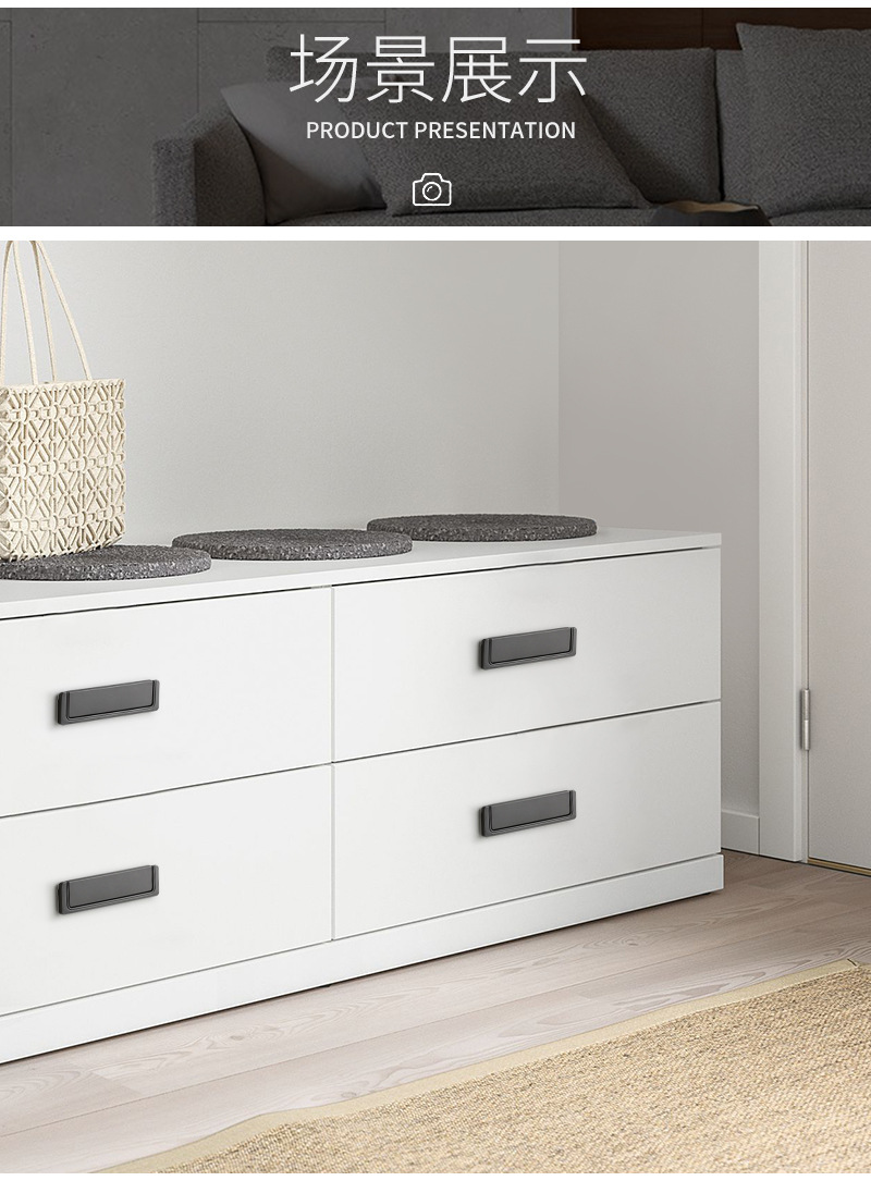 Factory direct sales: Simple sliding doors, drawers, bedside tables, concealed locks, flat handles, hidden exposed cabinets, wardrobes, doors, concealed handles pic 6