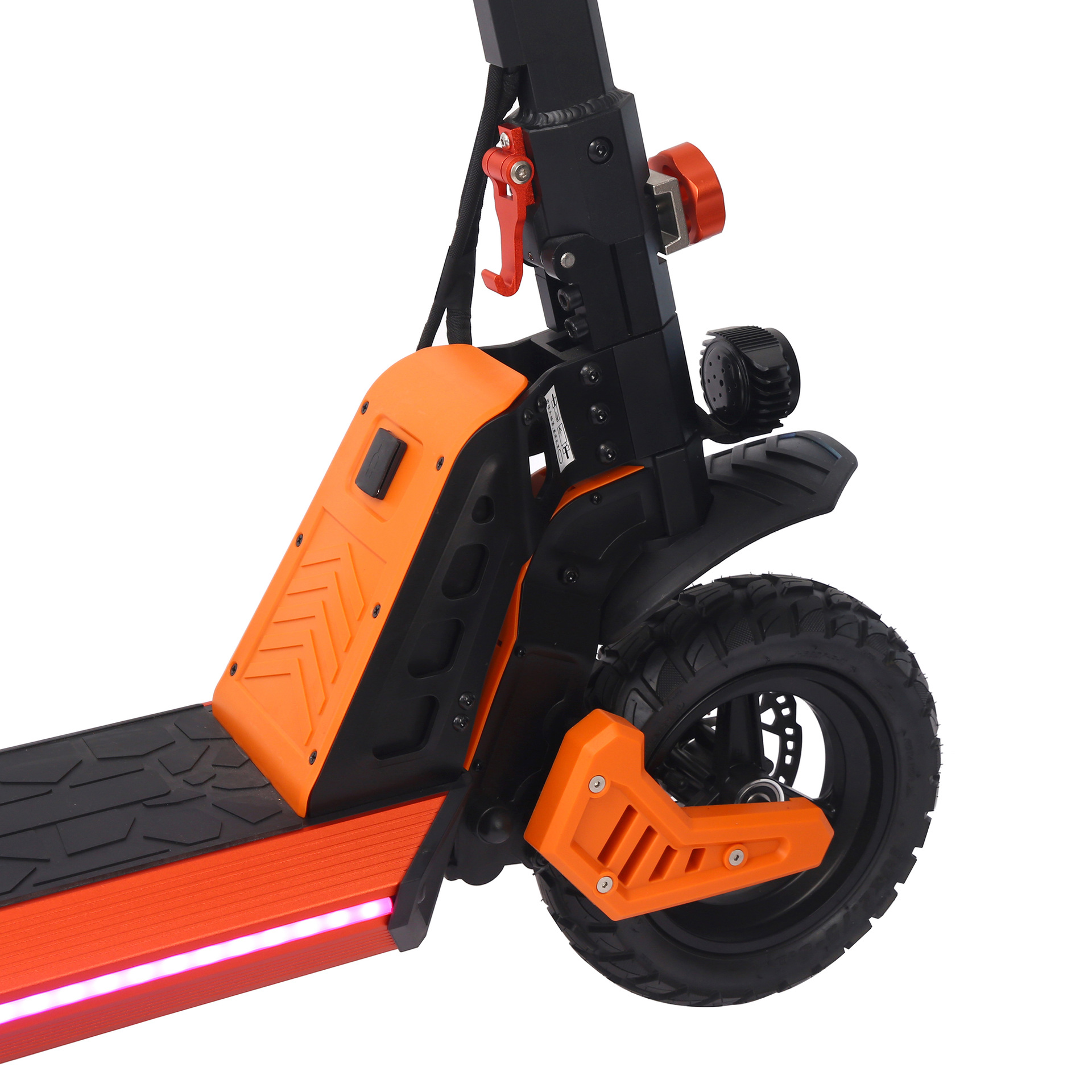 Cross-border two-wheeled electric scooter with trunk, adult commuting vehicle, foldable and portable chauffeur pic 13