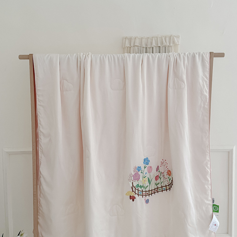 A类亲子款60支兰精天丝儿童夏被婴幼儿空调夏凉被午睡学生薄被子详情16