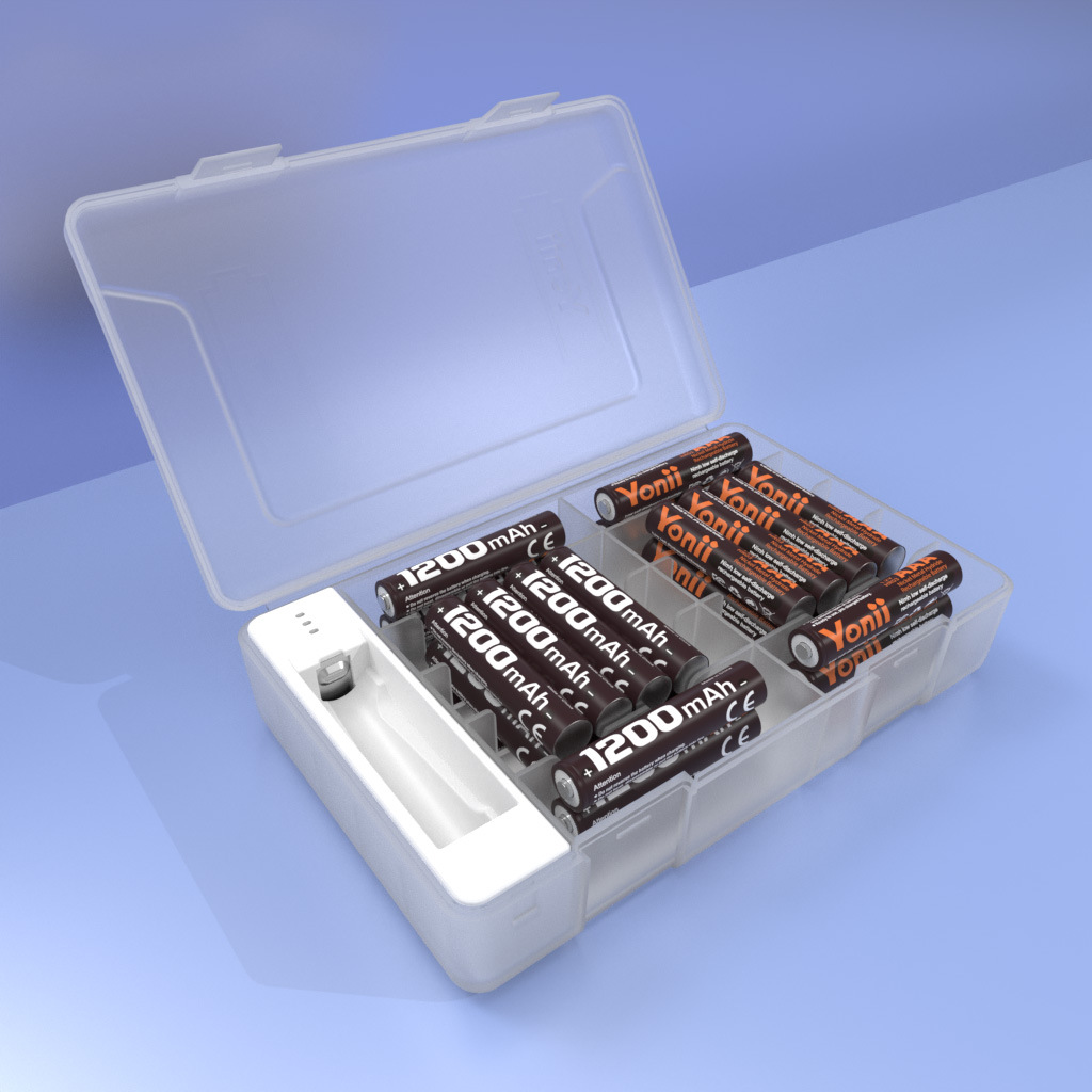 The battery detection box and battery storage box are patented products with large-capacity battery measurement functions for AA and AAA batteries, No. 5 and No. 7 pic 8