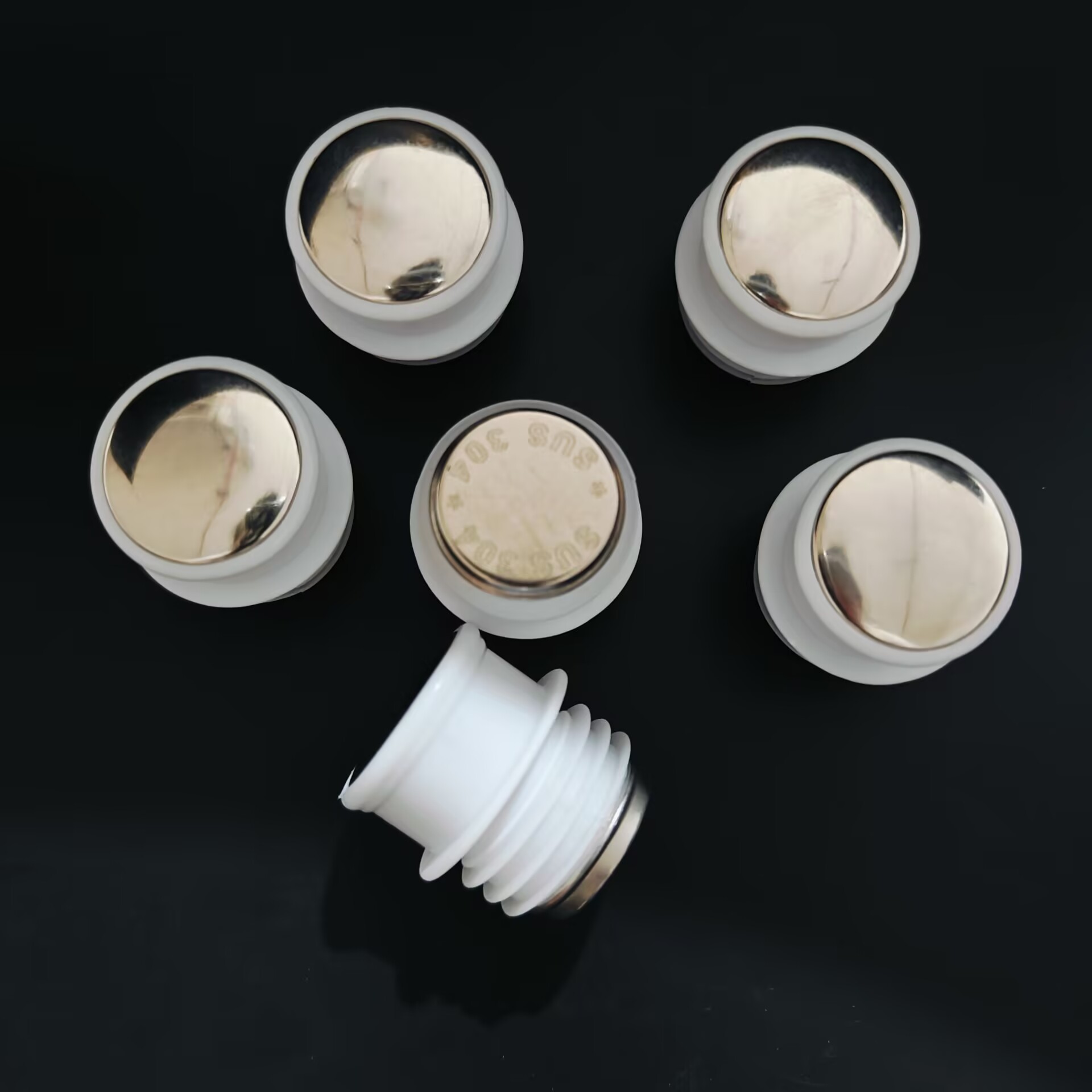 【 Zone 3-12 】304 stainless steel (8-pound) bottle stopper 1500 per box, 8-pound 304 stainless steel thermos stopper, large 8-pound thermos flask stopper, hot water bottle cap, thermos flask stopper 1 yuan wholesale pic 7