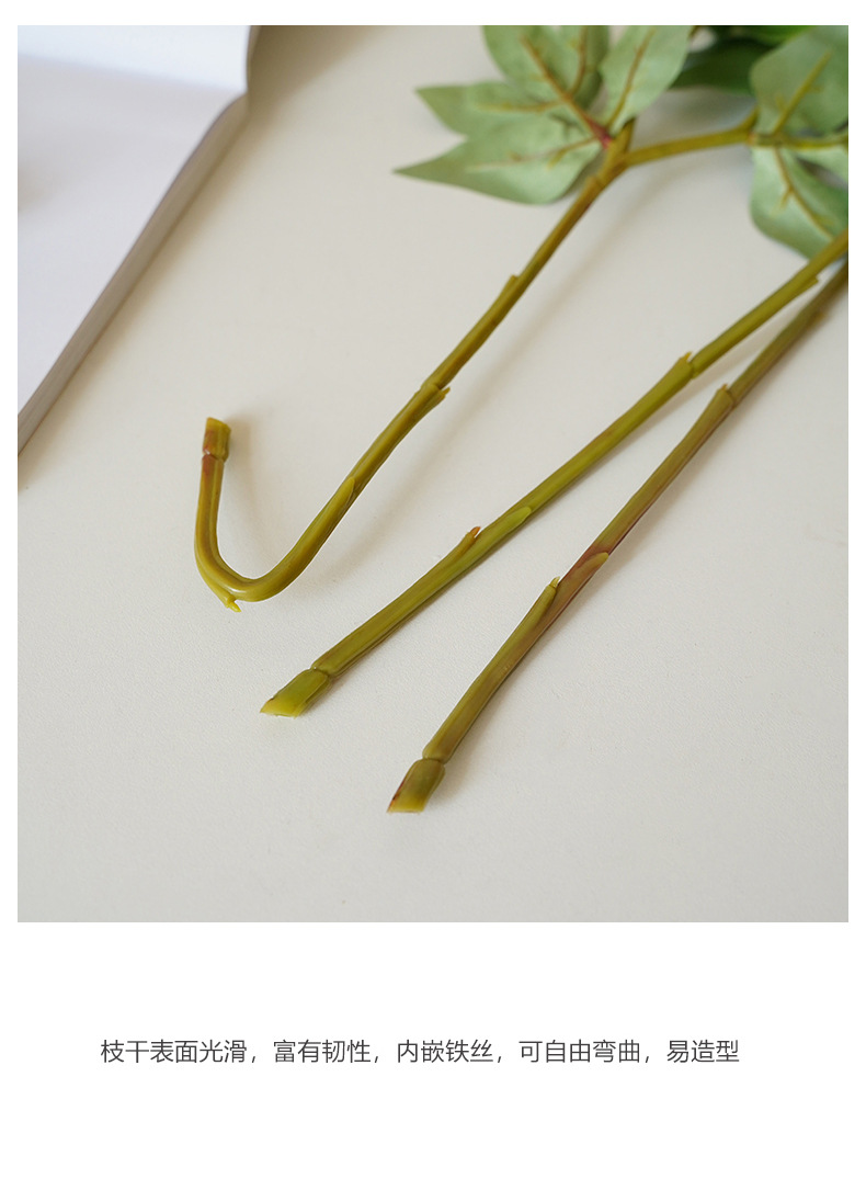 欧式迷你两头仿真牡丹花婚庆家居软装插花绢花芍药摆件办公文化园艺仿真植物详情24