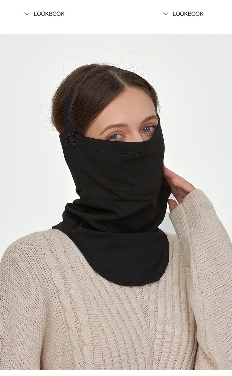 【BERTON OUTDOOOR】抗菌环保滑雪面罩男女防风保暖围脖户外加厚加绒护脸防寒护颈骑行面罩详情14