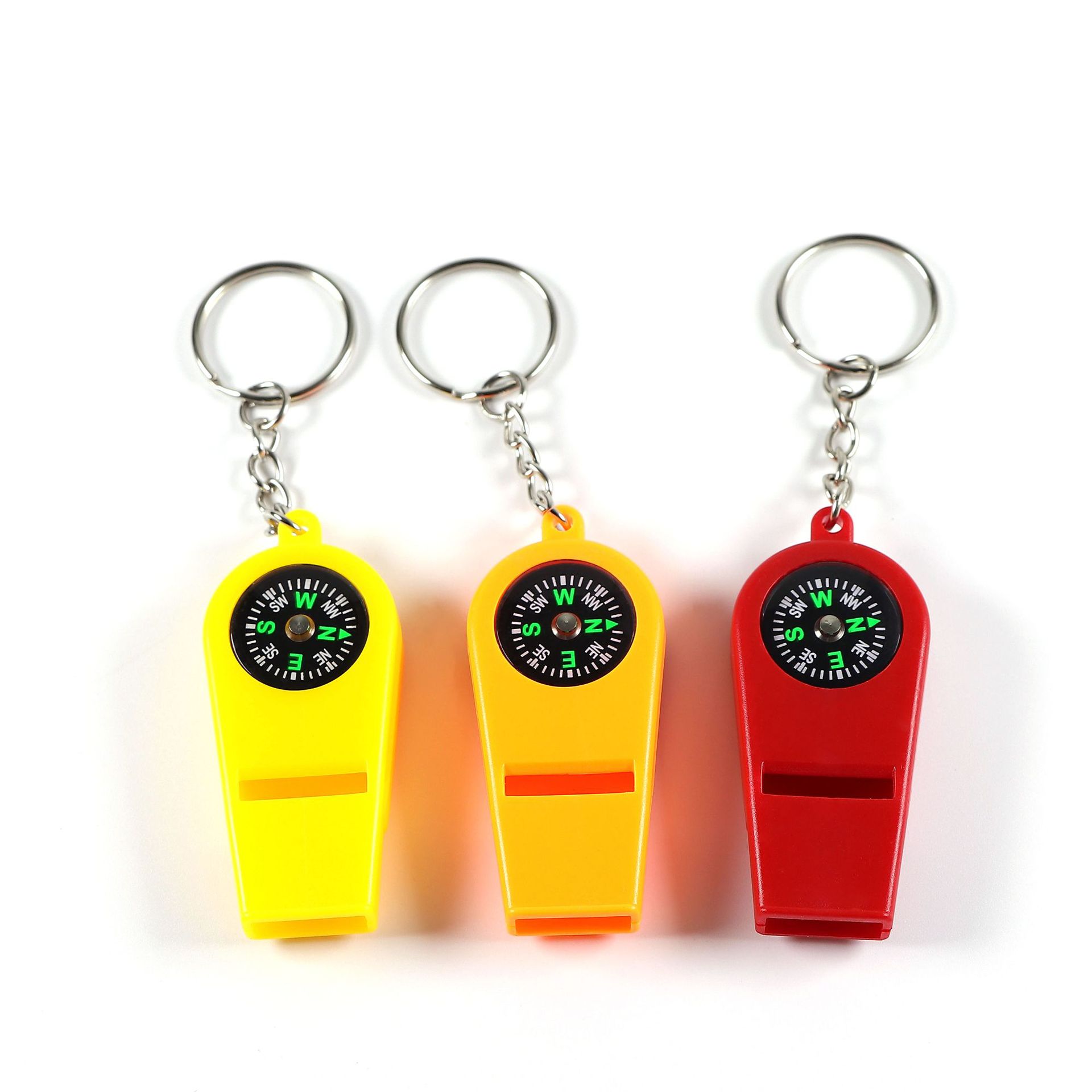 新款迷你多种颜色可选便捷可挂钥匙扣2合1口哨车用家用户外指南详情7