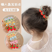 高弹力皮筋发圈 黑色三合一连接头绳扎头发女发饰厂家直销详情40