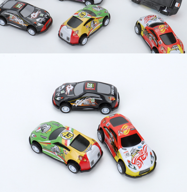 Alloy car model toy car set, racing model toy car model, alloy car boy gift collection, model car set pic 13