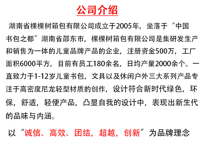 新款简约小学生书包 女1-6-9年级大容量儿童包轻便休闲双肩背包详情1