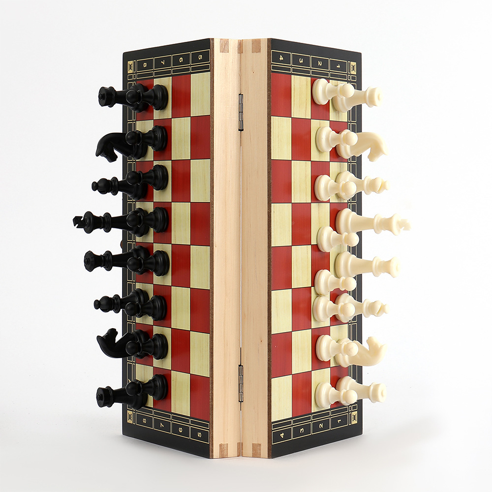 多尺寸带磁国际象棋桌上游戏玩具牌多尺寸跨境厂家直销批发塑料棋详情2