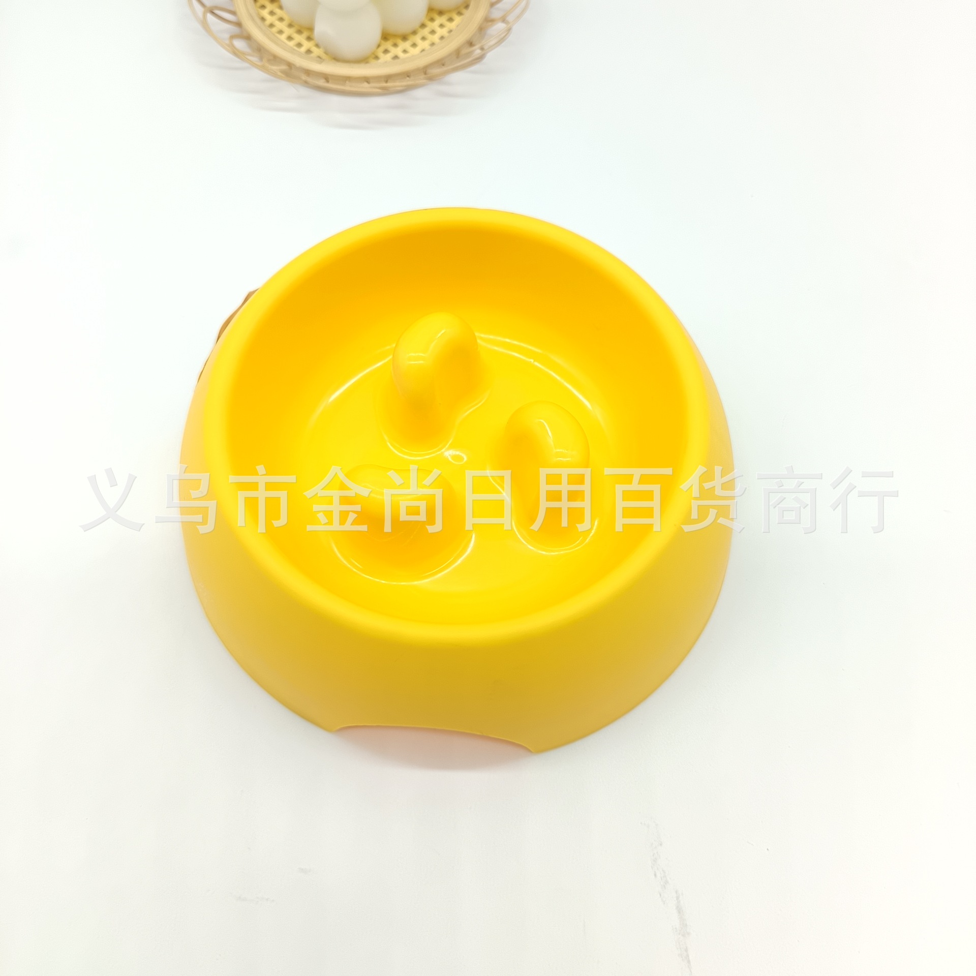 New minimalist dog slow food bowl, dog bowl, slow food, anti-knock pet supplies, puppy small dog food bowl, cat bowl pic 1