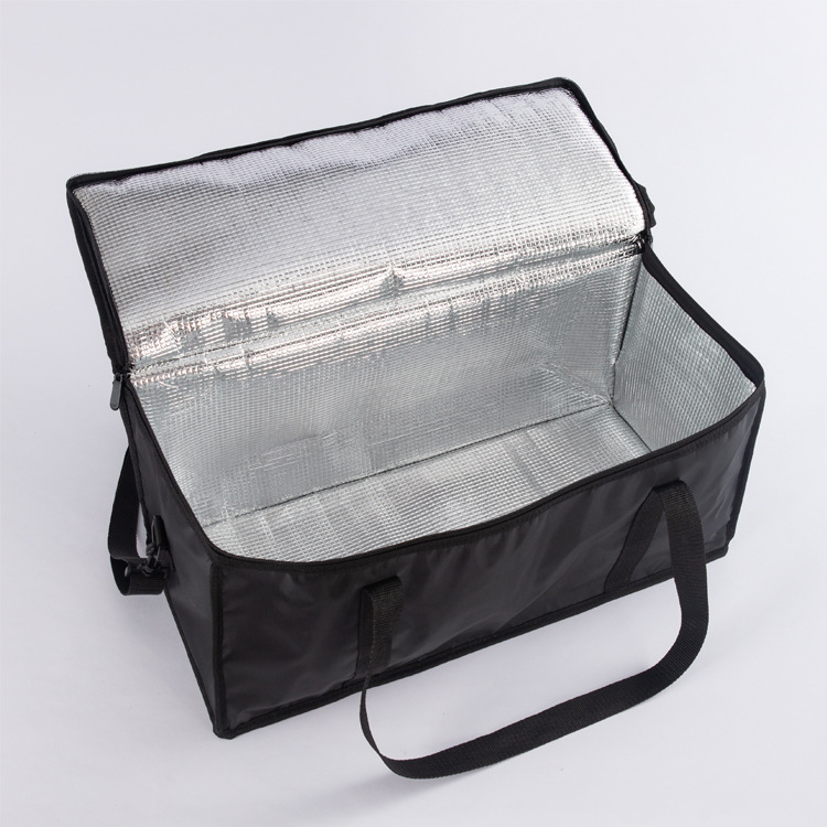 Cross-border exclusive 40L Oxford fabric outdoor insulated bags, waterproof insulated bags, large-capacity shoulder span insulated bags, bento bags pic 10
