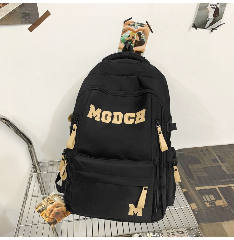 大容量多层书包初中生男女高中生双肩包减负护脊超轻便电脑背包详情33