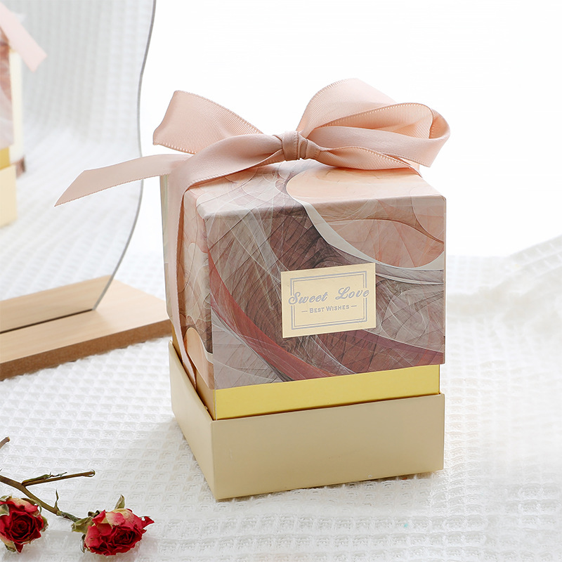Scented candle gift box, everlasting flower scented candle, floral souvenir, scented scented candle, smokeless soy wax pic 4
