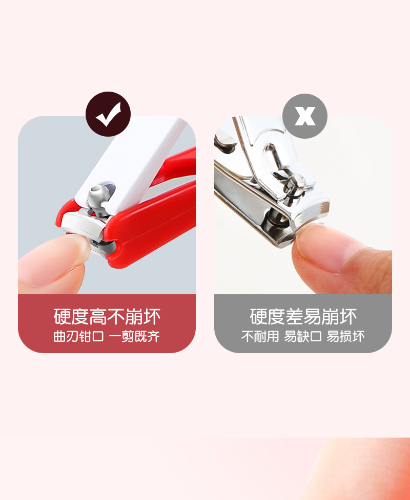 Sanrio officially authorized nail clippers, cute cartoon toe trimming, small and portable, splash-proof Hello Kitty nail clippers pic 6