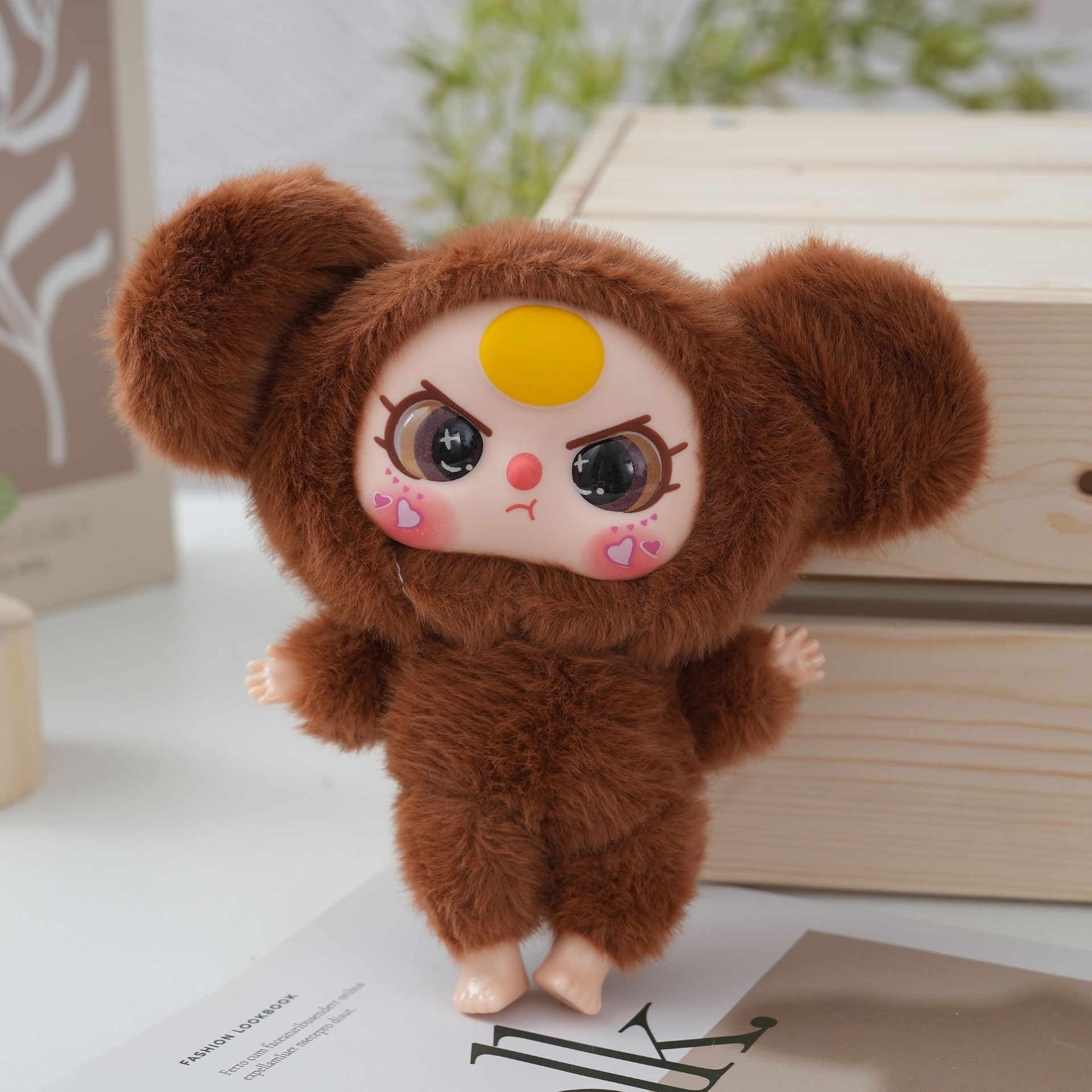 新款搪胶脸娃三岁小小兔毛绒玩具挂件可爱儿童礼物娃娃公仔玩偶详情26