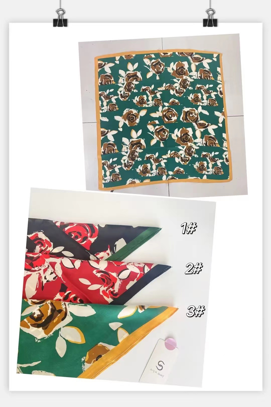 70*70新款条纹丝巾女小方巾韩版百搭职业小领巾夏季薄款装饰围巾详情36
