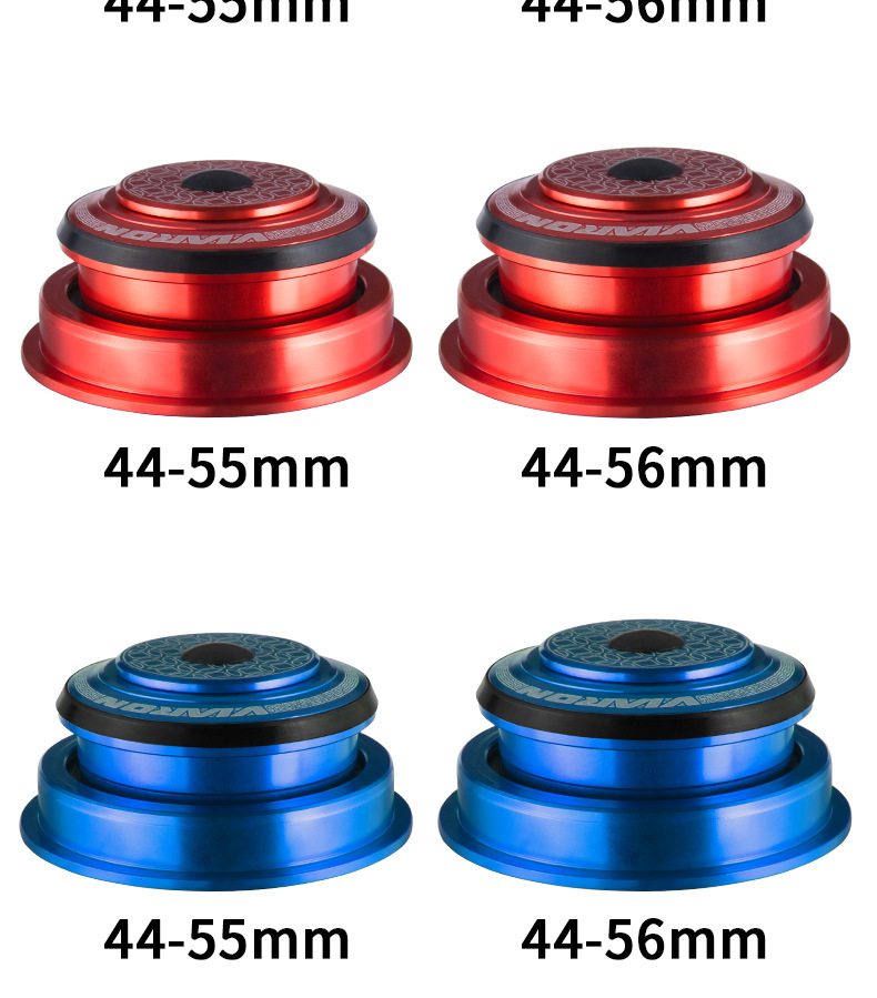 viaron mountain bike bowl set 44*55 44*56 aluminum alloy Peling frame head bowl repair accessories pic 9