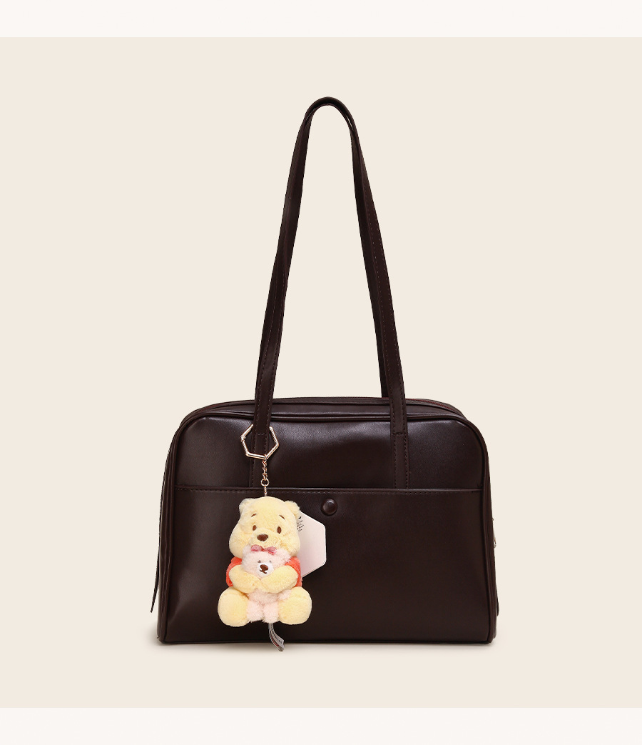 正版授权维尼小熊美味毛绒挂件可爱包包钥匙扣乐园周边公仔详情15