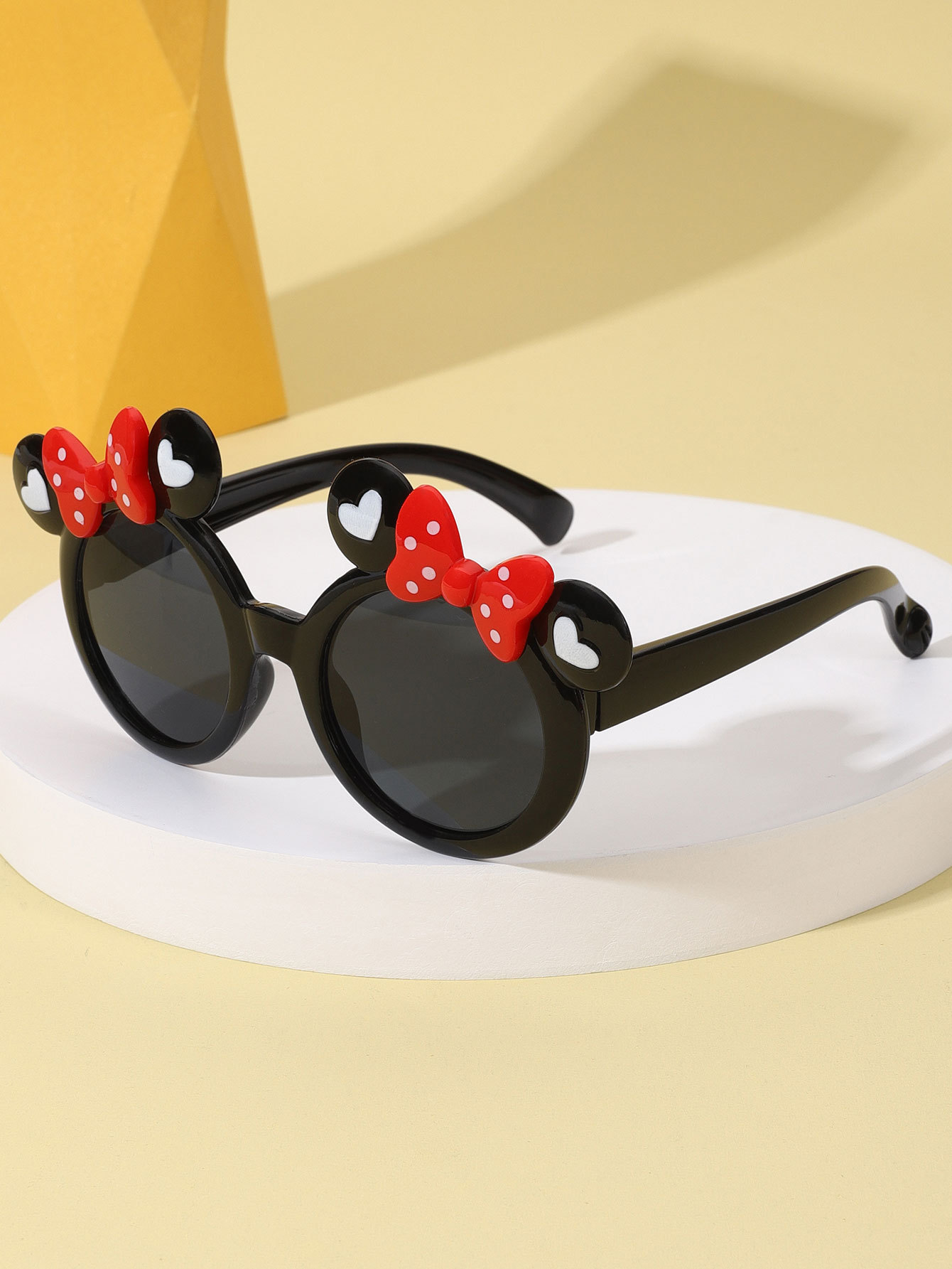 Verano nuevos niños gafas de sol moda lindo dibujos animados mickey baby shades personalidad niñas gafas de sombra pic 3