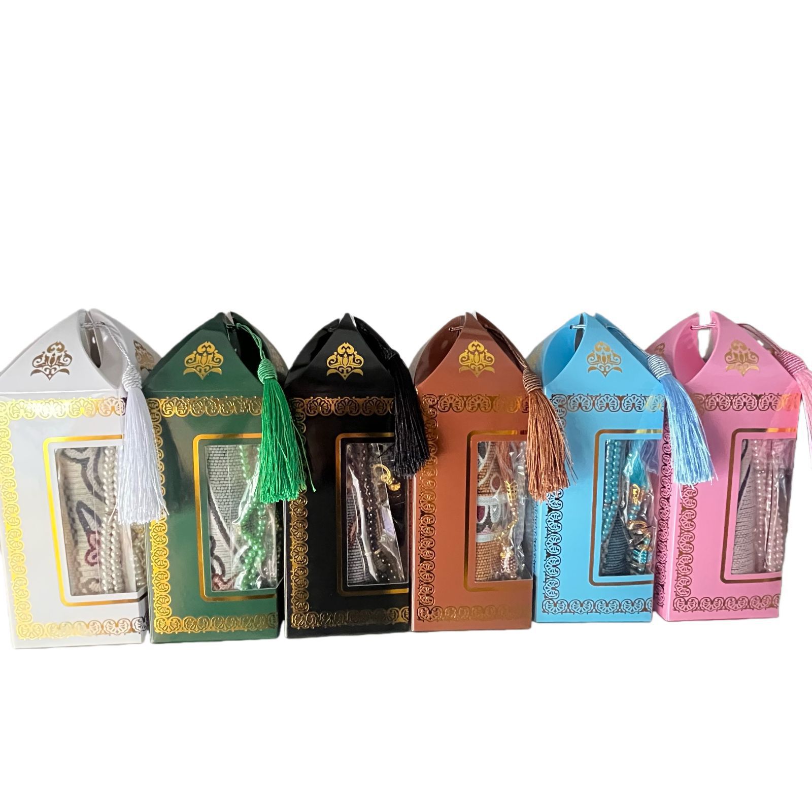 带穗祈祷毯三件套 中亚专款 防滑耐磨 含便携款 + 收纳袋 穆斯林详情2