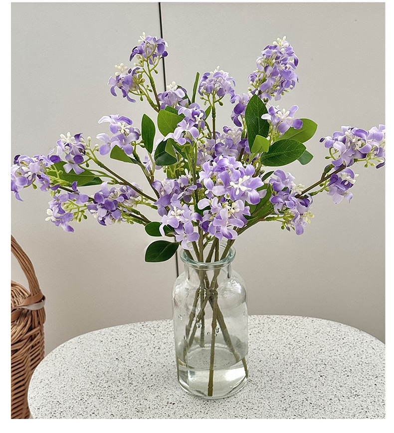 千里香仿真花假花黄金桂花高品质丁香花家居客厅装饰婚庆场景布置详情10