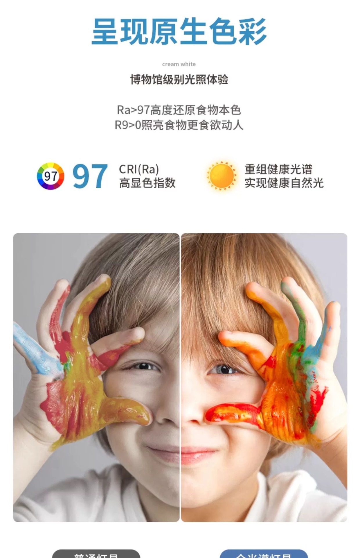 led吸顶灯三防卧室灯现代简约阳台房间灯卫生间圆形房间护眼主灯详情9