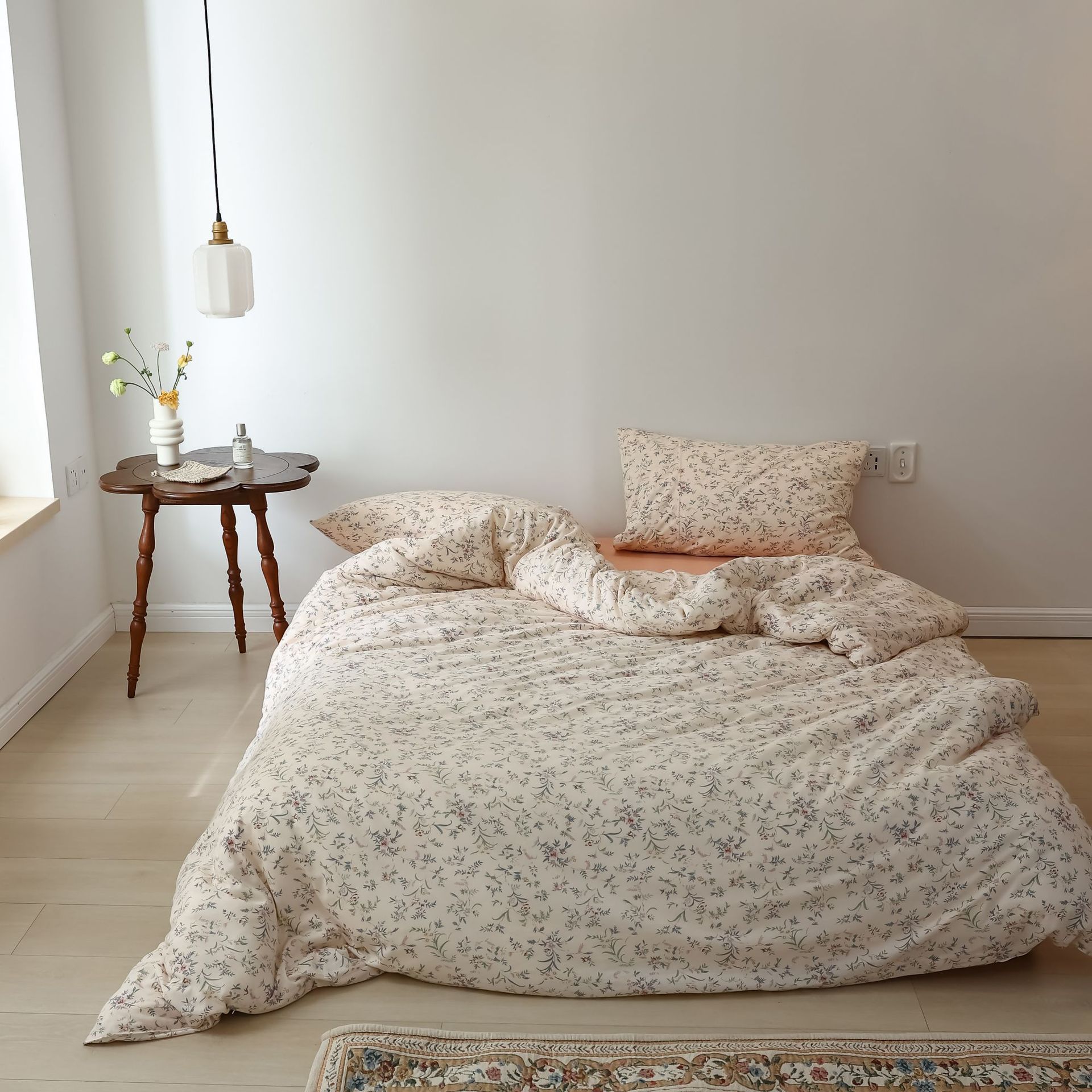 Spring and Summer knitted cotton three or four pieces set, soft bedding for sleeping naked with Indian cotton, Little Warm sun pic 5