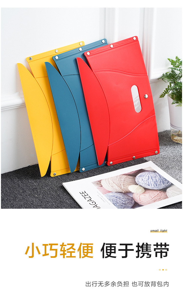 Outdoor folding stool, portable fishing chair, ultra-light small stool, camping chair, folding chair, camping small stool pic 7