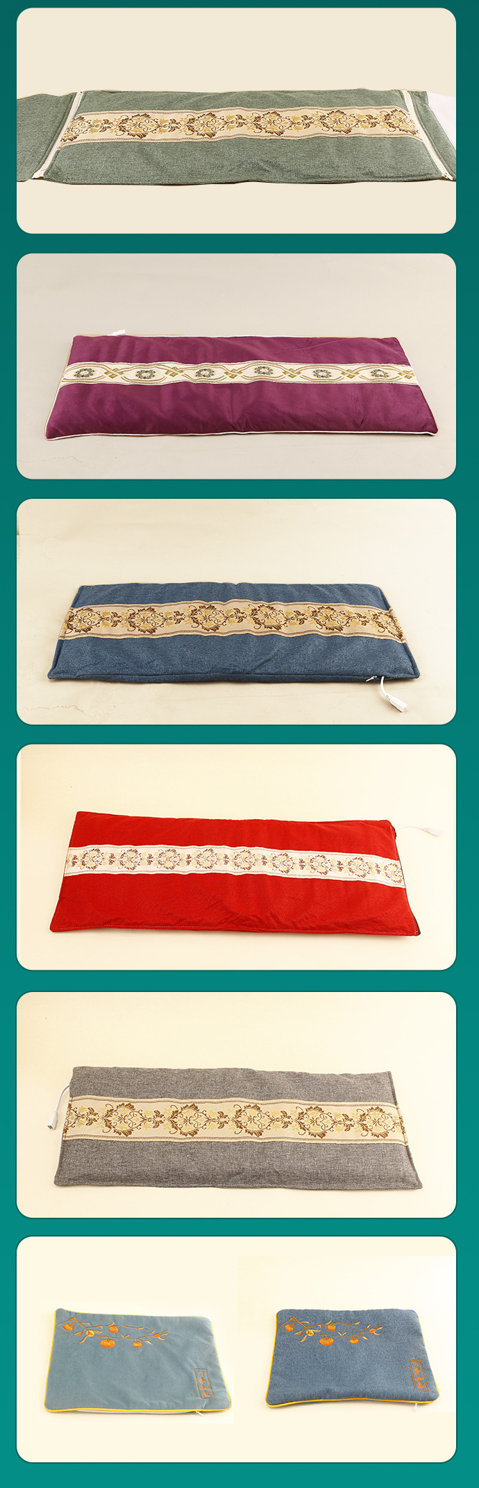 Electric heating sea salt hot compress bags, home moxibustion warming abdomen and belt protection, moxibustion salt bags, moxibustion wool therapy moxibustion treasure wholesale pic 14