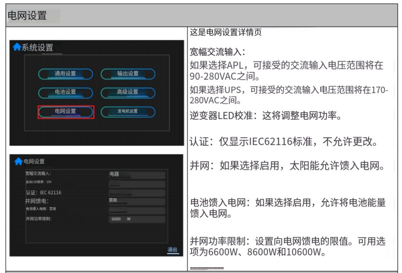 Powmr 10.6KW230V solar photovoltaic inverter parallel and off-grid integrated machine with built-in WiFi for parallel operation pic 10