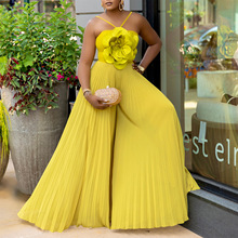 C8612 European and American plus-size 2026 new fashion solid color round-neck Tonle OL hip-hugging African dress pic 29