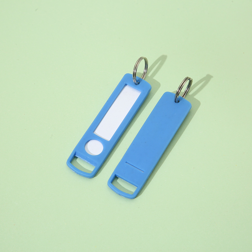 Hot-selling doorplate keychains, metal rings, hotel registration keychains, simple, mini and portable keychains wholesale pic 5