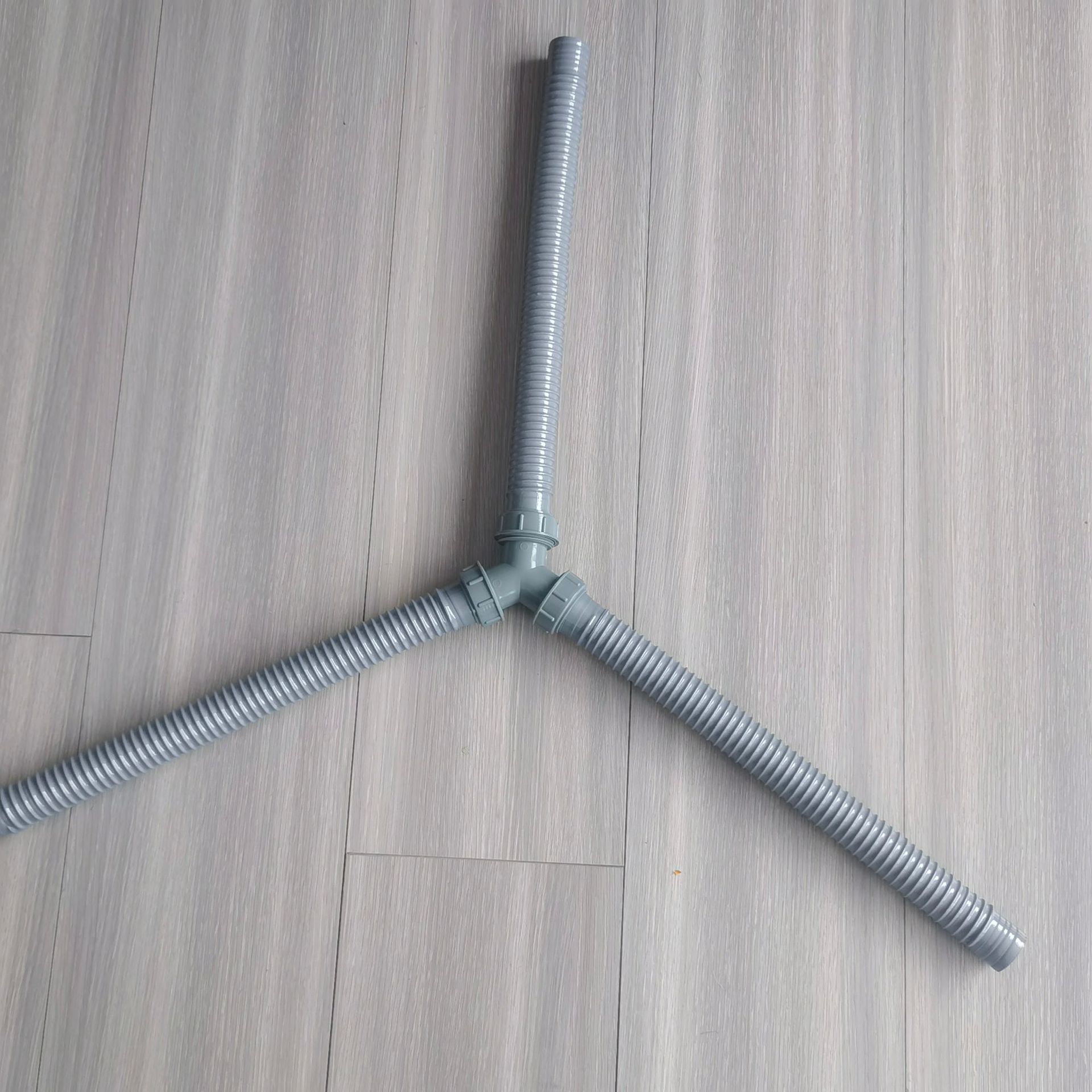 一寸三通卡扣三通卡口32排水管下水管二合一两进一出三通接头免胶详情10