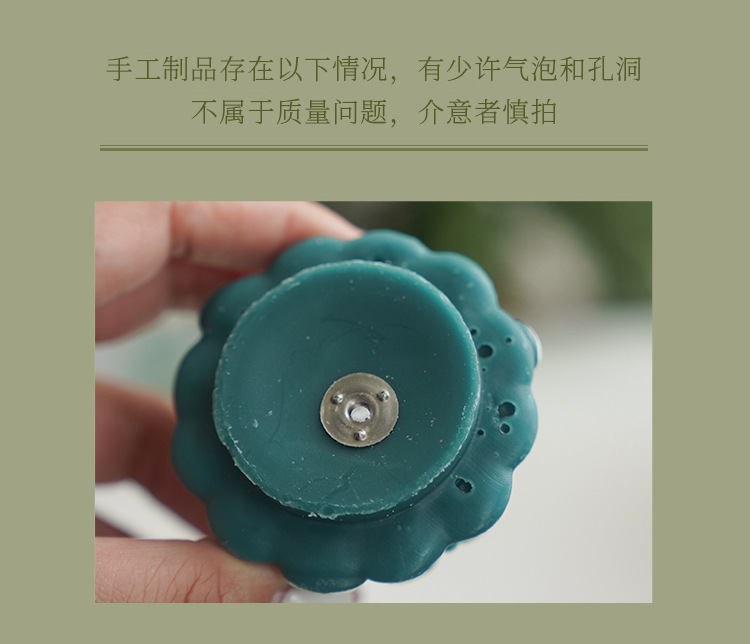圣诞节香氛蜡烛手工仿真可爱伴手礼圣诞树香薰氛围布置用品办公文化气氛装饰详情6