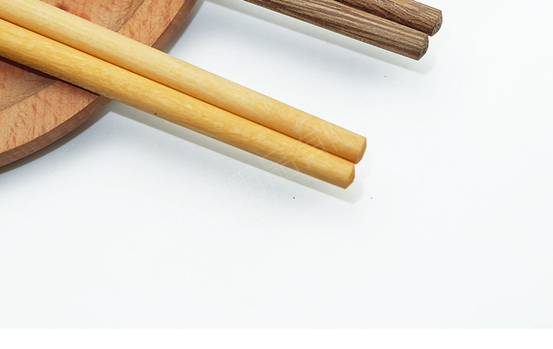 鸡翅木家用筷子金属头精品木筷子芸香木网红分餐家庭红木筷子批发详情19