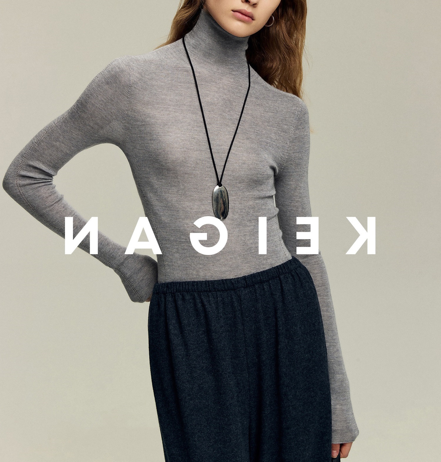 Italian 嵿 luxury 120s washable 160s gold wool 18-needle seamless base knit top for women pic 17