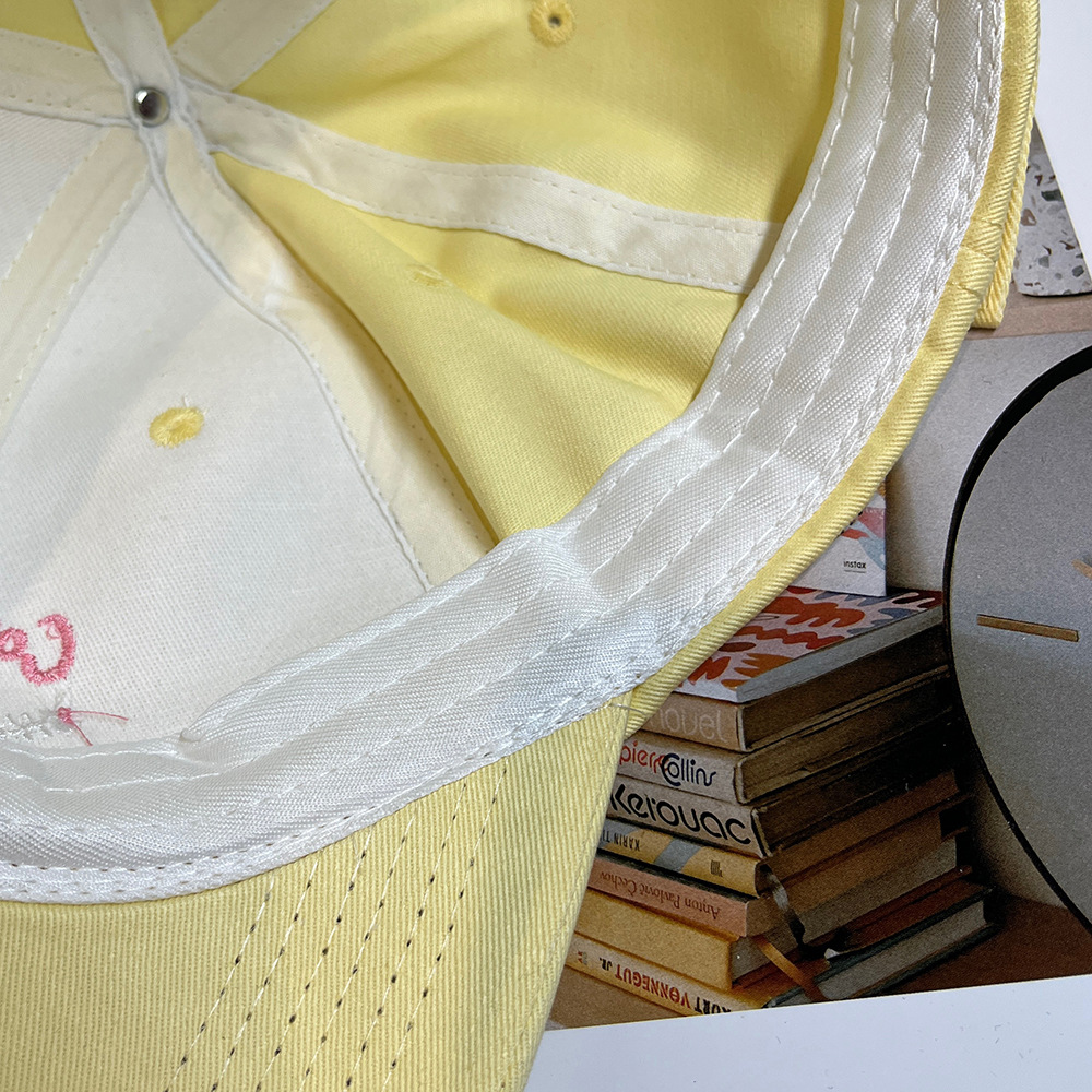 可爱小猫刺绣棒球帽女春夏季大头围宽檐显脸小鸭舌帽韩版百搭帽子详情4