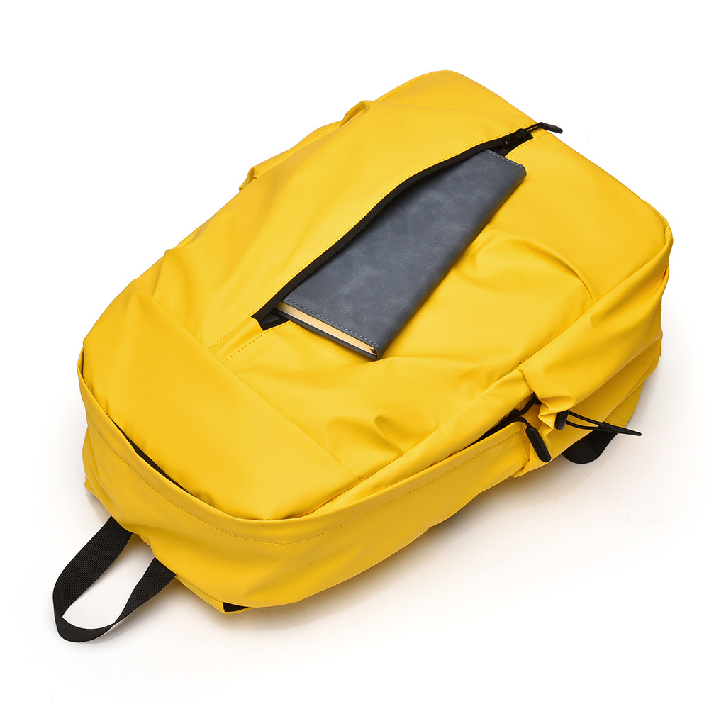 休闲双肩包马卡龙色大容量轻便电脑背包男女通用学生上课书包跨境详情16