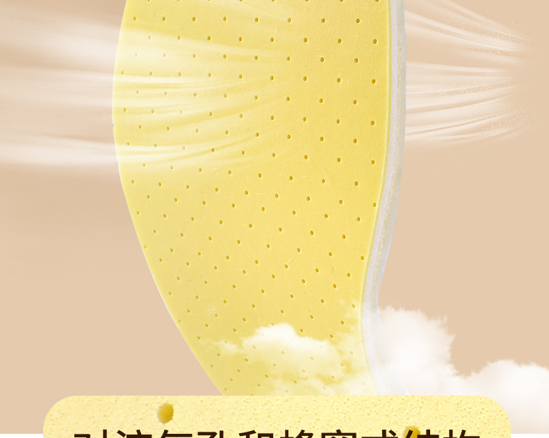 羊毛鞋垫乳胶羊羔绒运动透气舒适加绒保暖加厚吸汗抗菌休闲高弹详情13