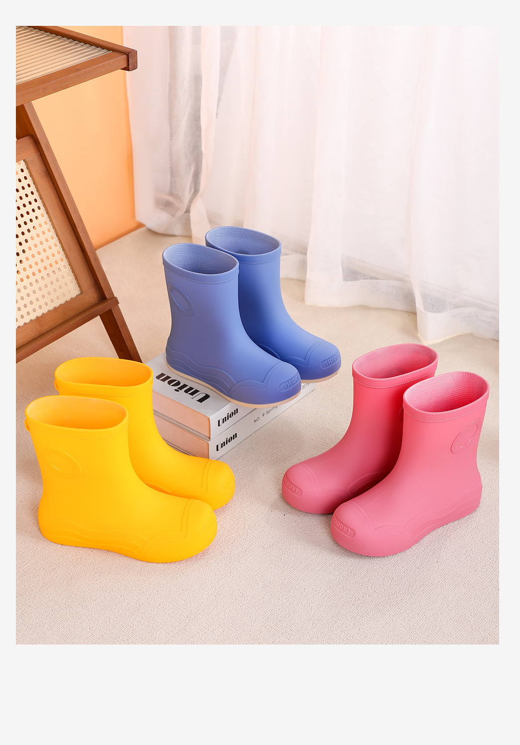 2025年新款中筒女式雨鞋防滑防水休闲百搭水靴防雨胶鞋女鞋女款雨靴详情18