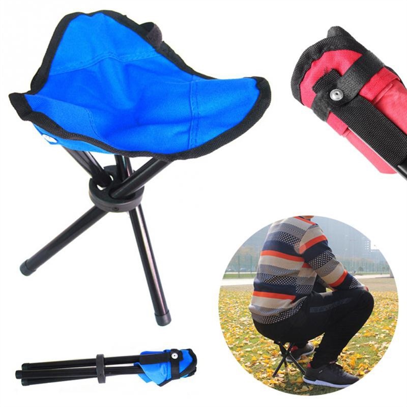 Fishing chair, outdoor folding stool, portable outdoor camping fishing stool, folding triangular stool, ultra-light small stool pic 3