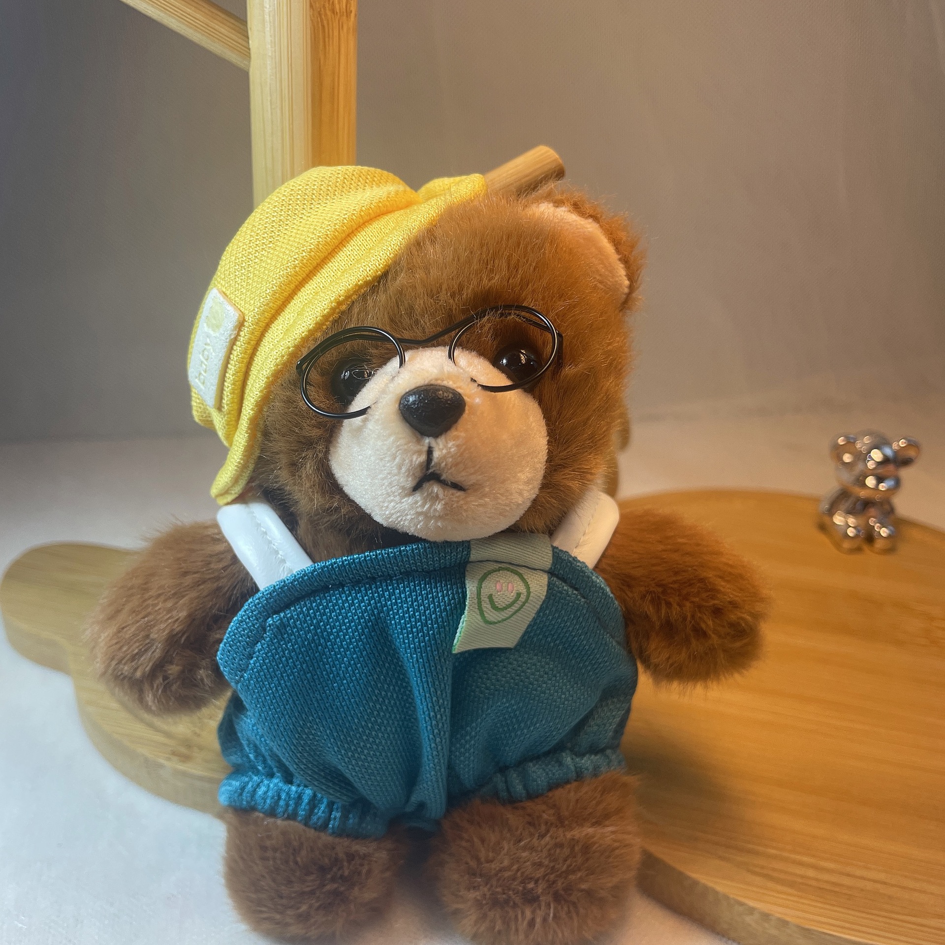 威廉熊挂件毛绒玩具创意小熊情侣钥匙扣包包挂饰生日礼物女生礼物详情10