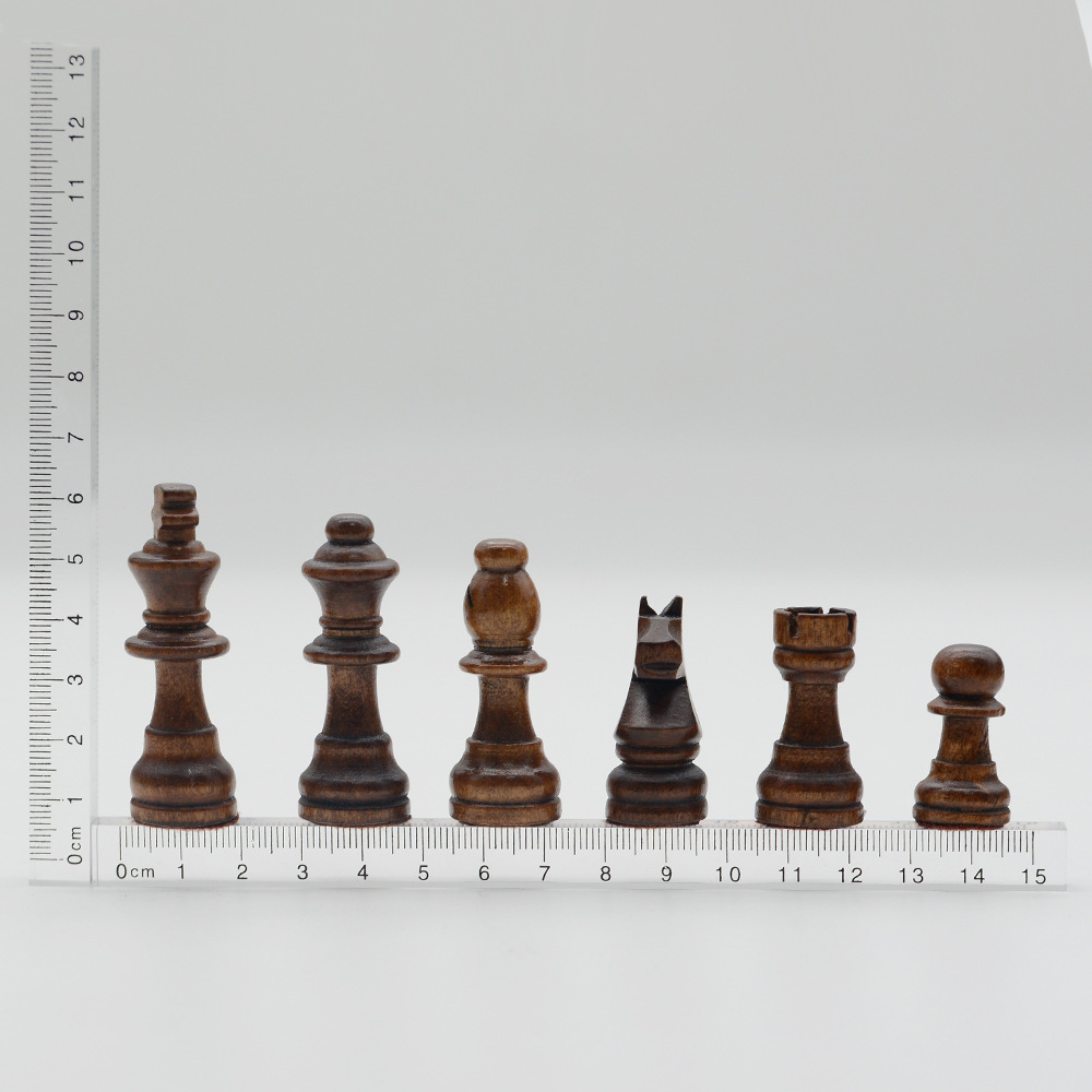 二合一木制国际象棋跳棋磁性折叠便携益智棋牌休闲娱乐传统桌游详情12