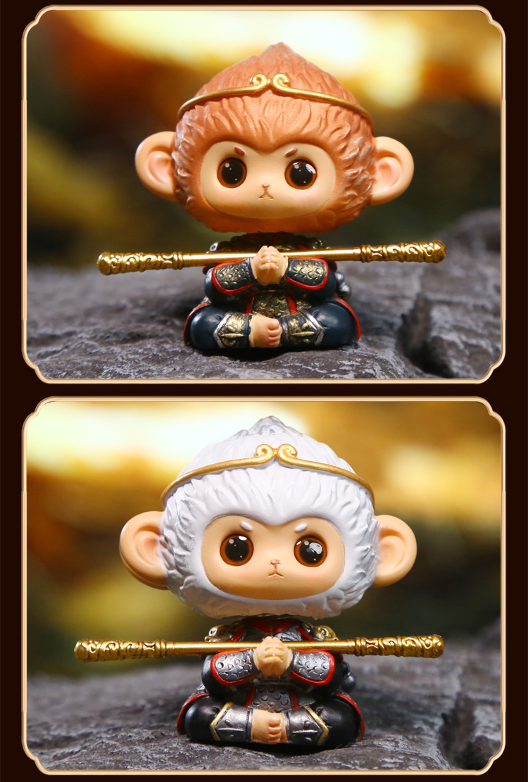齐天大圣悟空汽车车摆天命人装饰品摆件送男友生日礼品车载摆饰详情10
