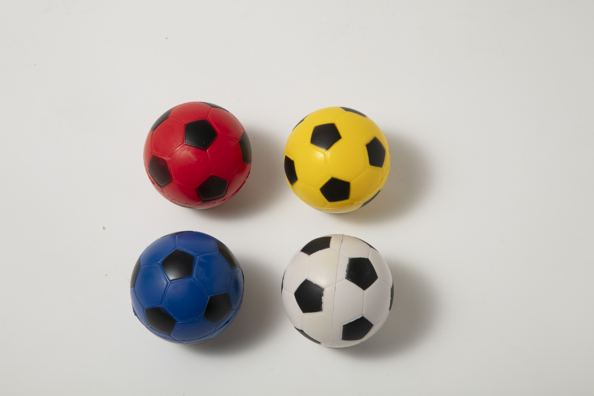 跨境爆款6.3cmPU发泡球光面中弹力发泄压力球海绵手抛球厂家批发详情17