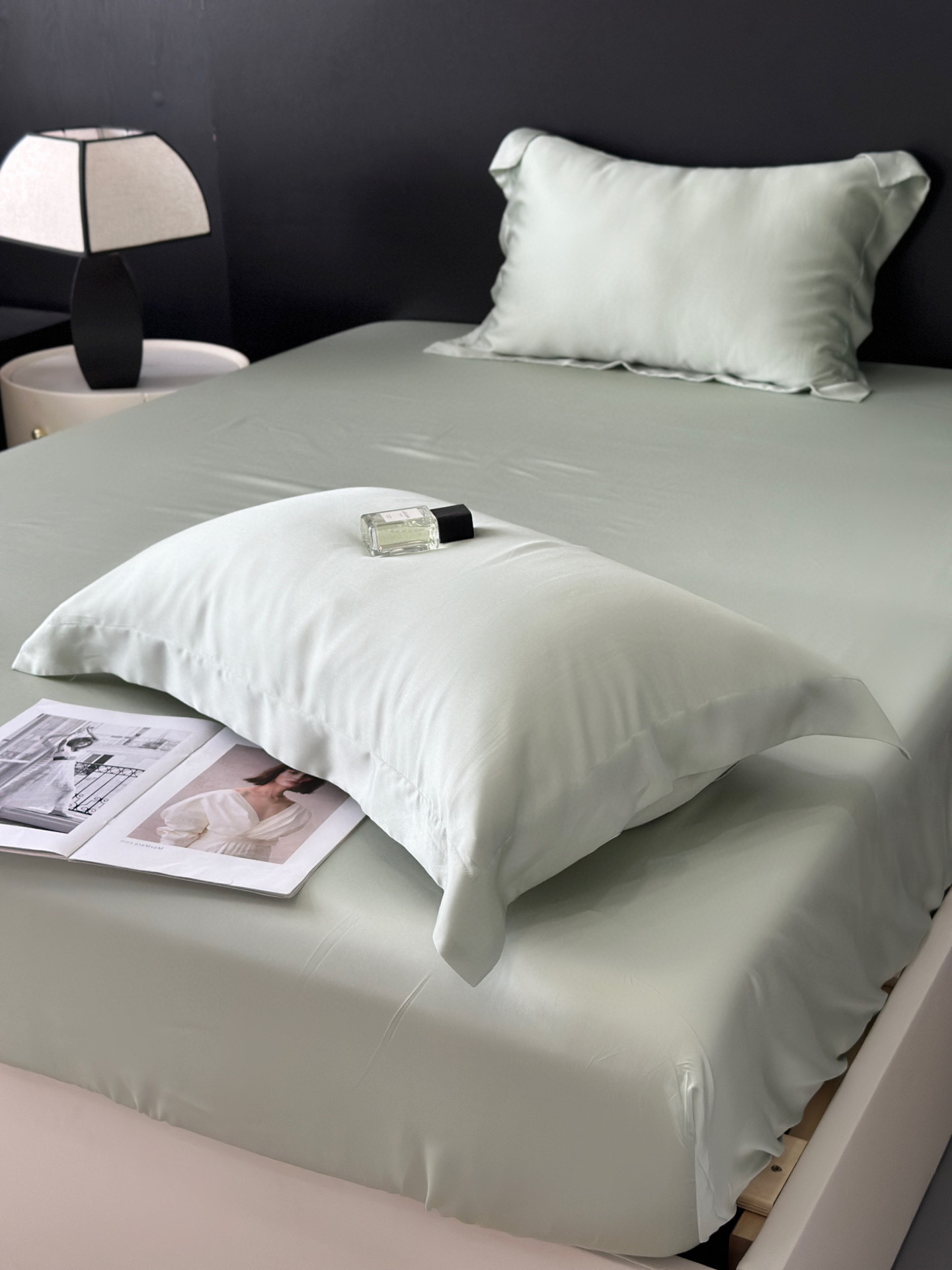 Tencel quilt cover bed cover, single piece, simple and cool summer ice silk bed sheet, suitable for sleeping naked, tatami dust cover pic 34