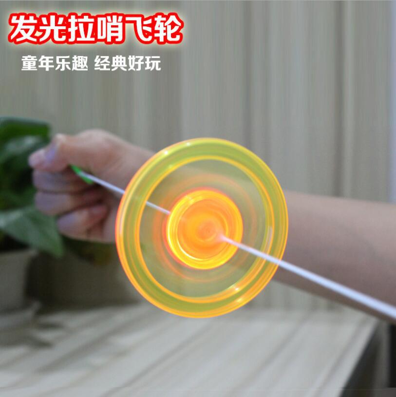 Nostalgic toys, luminous gyroscopes, toy drawstrings, flashing flywheels, luminous drawstrings, flywheels, street stall toys, gifts wholesale pic 3