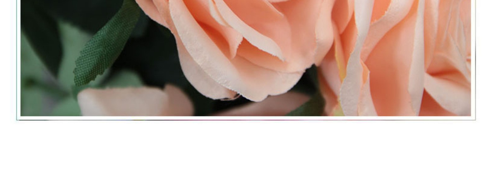 10头钻石玫瑰仿真花大把花束仿真卷边玫瑰花婚礼装饰绢花假花批发详情9